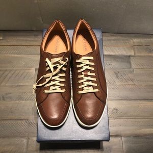 Cole Haan Quincy Sneaker. Leather...Woodbury color